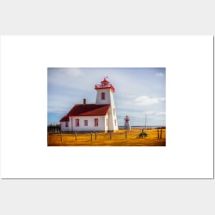 Wood Island Lighthouse P.E.I. Canada 5 Posters and Art